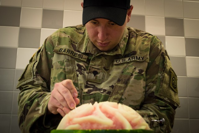 "Intense Attention to Every Detail" Gator Paratroopers Prepare Thanksgiving Feast for Panther Brigade