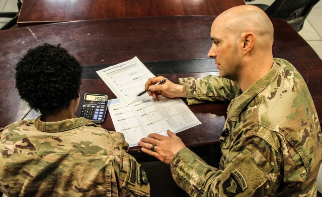 Deployed Soldiers take strides toward financial independence in Bagram, Afghanistan