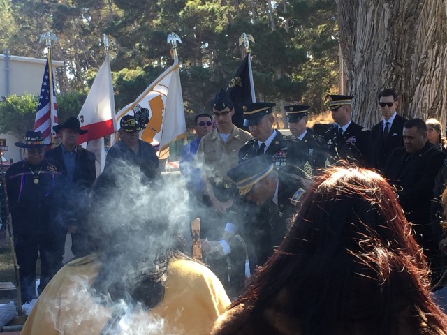 Native American burial ceremony