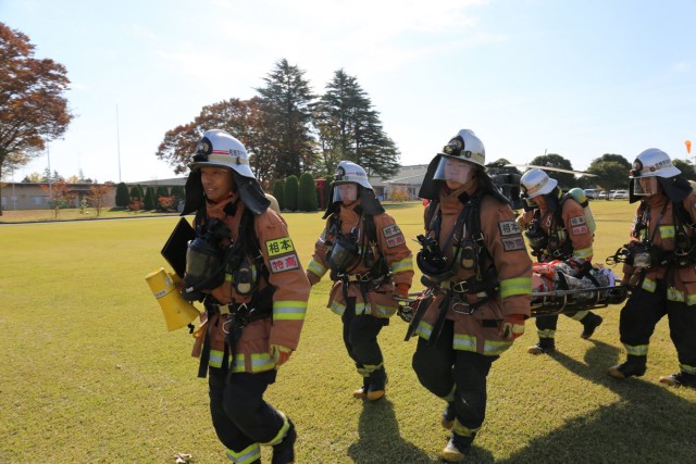 Bilateral exercise puts USAG Japan and Sagamihara City first responders to the test