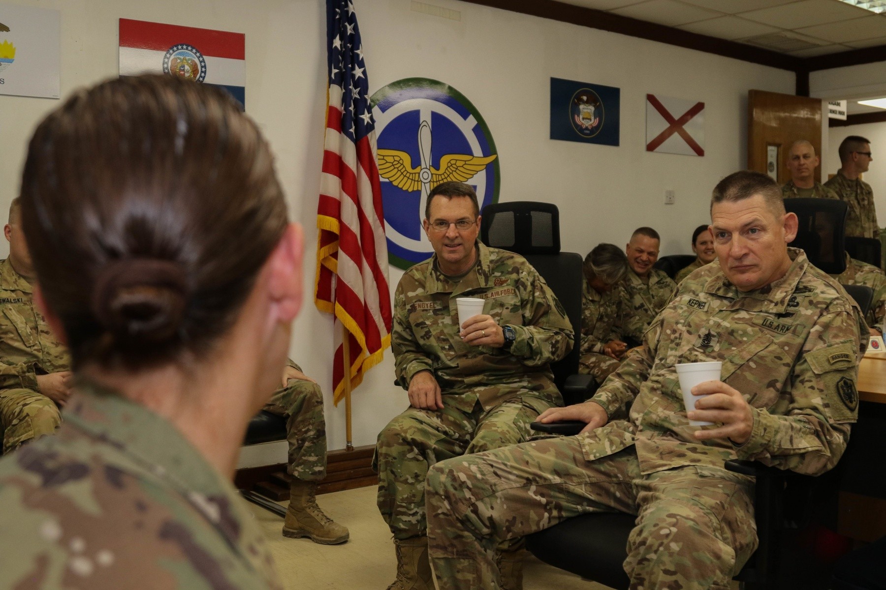 Gen. Lengyel shares Thanksgiving breakfast with deployed troops ...