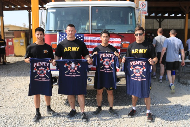 OB Fenty Fire Department and Task Force Tomahawk Remember 9/11