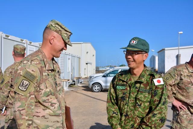 Japanese leadership express interest in enhancing strategic partnership with U.S. forces in Horn of Africa