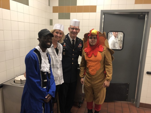 RHC-P commanding general celebrates Thanksgiving with soldiers