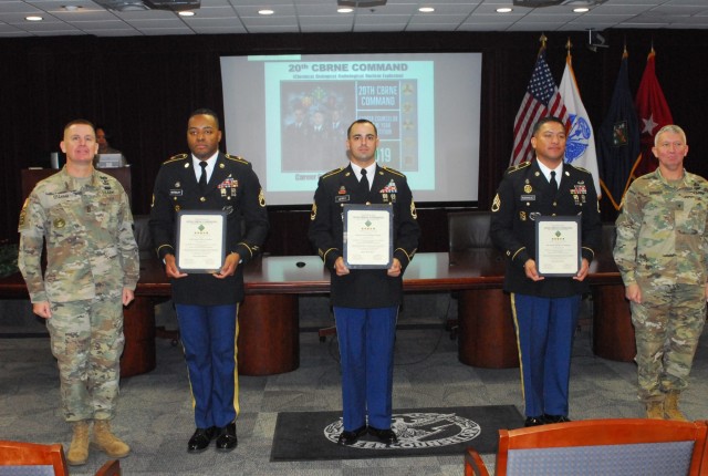 Leitelt wins again as the 20th CBRNE Command career counselor