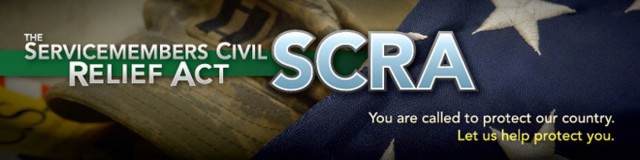 Servicemembers Civil Relief Act provides protection, benefit