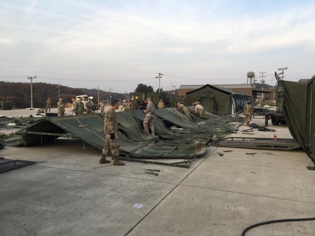 Alpha Company establishes critical corridor