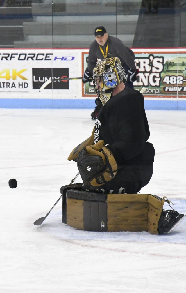 Soldier-athletes begin All Army Hockey trial camp at Fort Drum