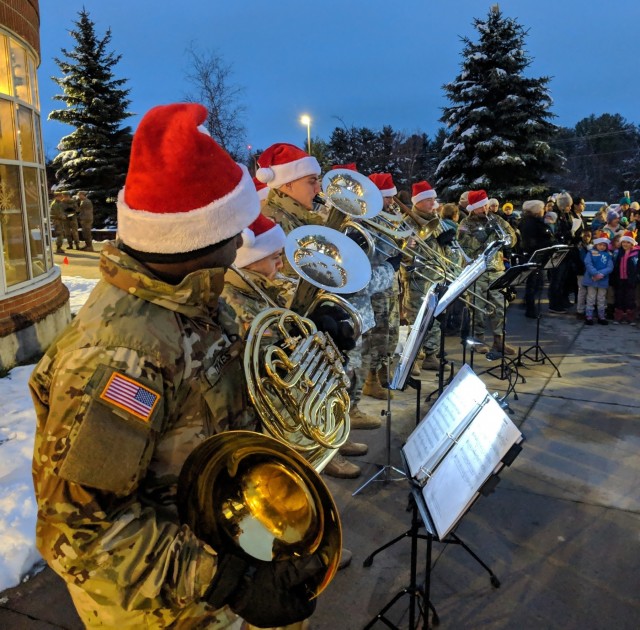 Trees for Troops, annual tree lighting ceremony spreads holiday cheer to Fort Drum community