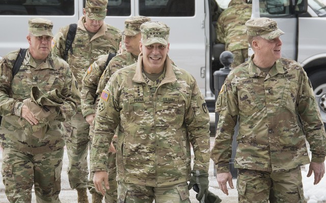 Gen. Perna visits ASC HQ