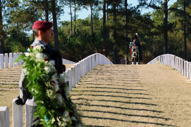 German WWII Soldiers buried on Ft. Bragg memorial Ceremony