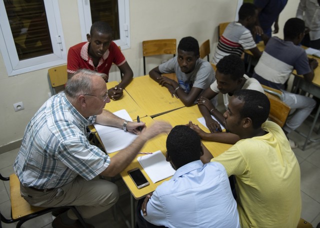 Civil Affairs Soldiers hold first-ever 'Language Lab' in Balbala