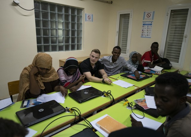 Civil Affairs Soldiers hold first-ever 'Language Lab' in Balbala