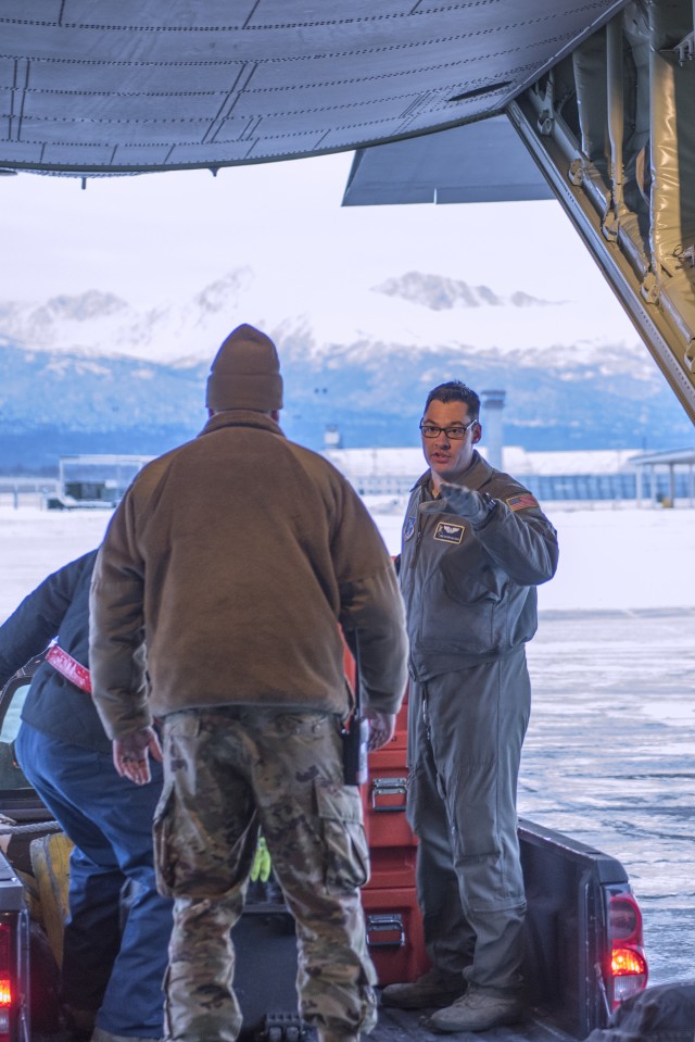 Alaska National Guard immediate aerial survey reduces earthquake havoc