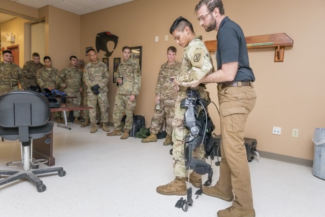 RDECOM Soldier Center exoskeleton