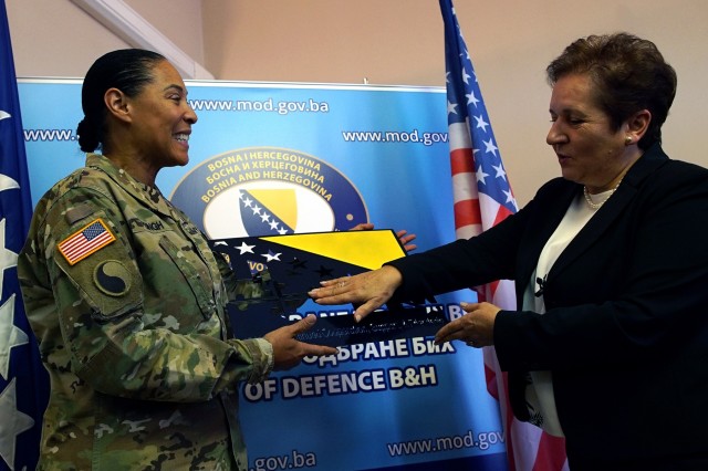 Maryland Guard, Bosnia-Herzegovina armed forces celebrate 15-year partnership