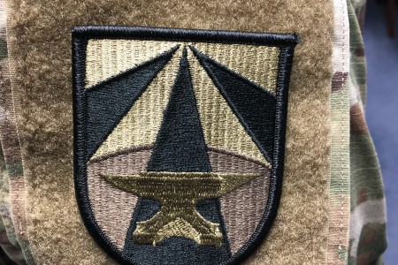 Details about  / Original U.S Army Advanced Weapons Support Command Merrow Edge Patch