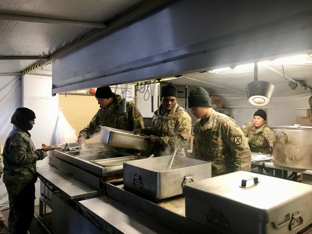 593rd Quartermaster Company assumes mission, supports Mountain Peak 19-01