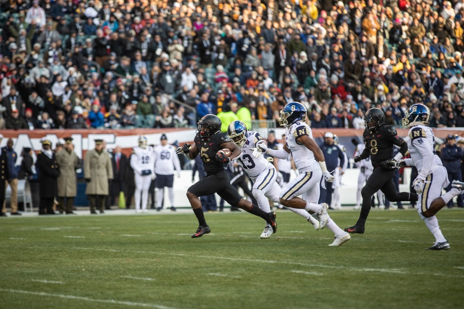 Cadets help kickoff American League Championship Series, Article