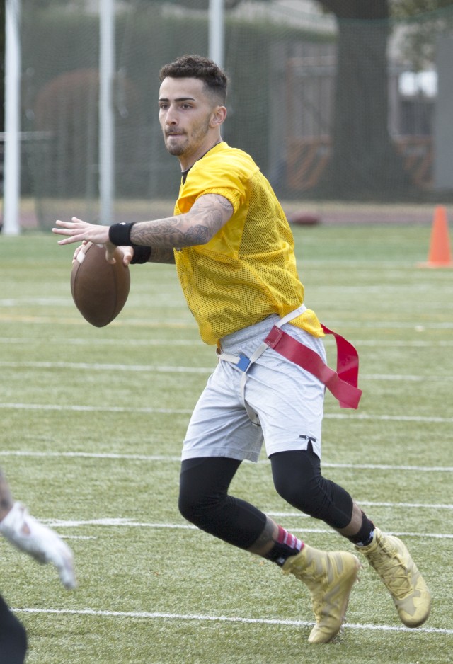 Army beats Navy 27-19 in annual flag football matchup at Camp Zama