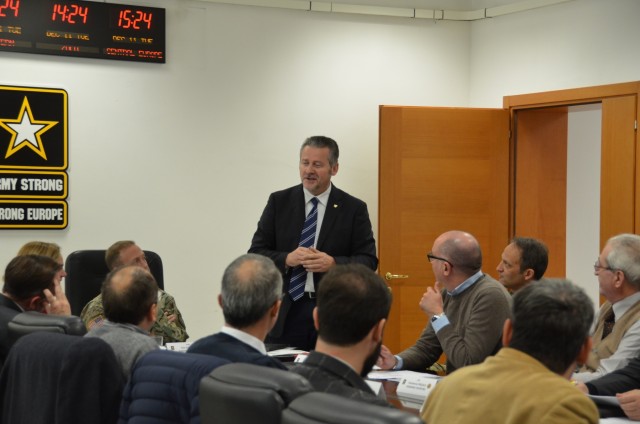 Trash, Parking, Emergency Preparedness Focus of USAG Italy's Third Mayors Summit