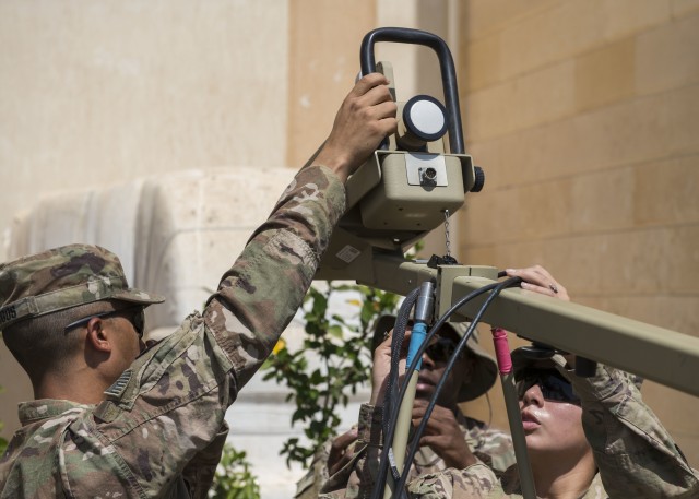 New York National Guard unit trains with partner nations in Operation Bright Star 2018