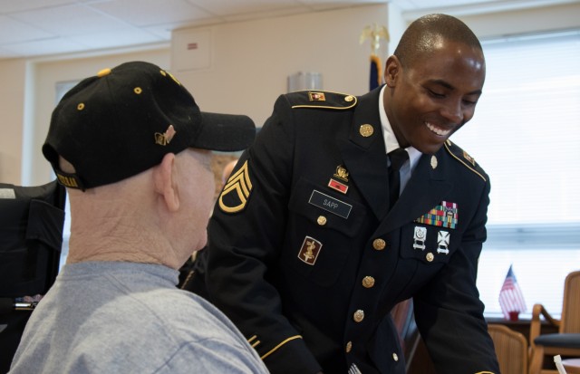 Fort Bragg Contracting Soldiers give back, serve brunch to area veterans