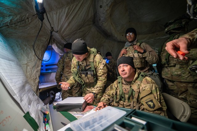 Three states, two times zones, one culminating mission for 101st