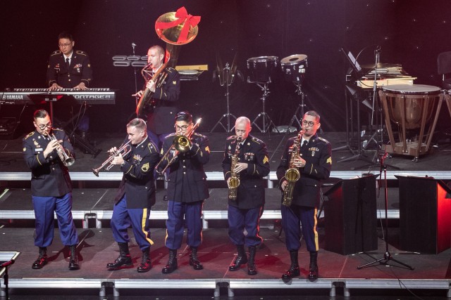 The All American Band brings holiday cheer 12 days before Christmas