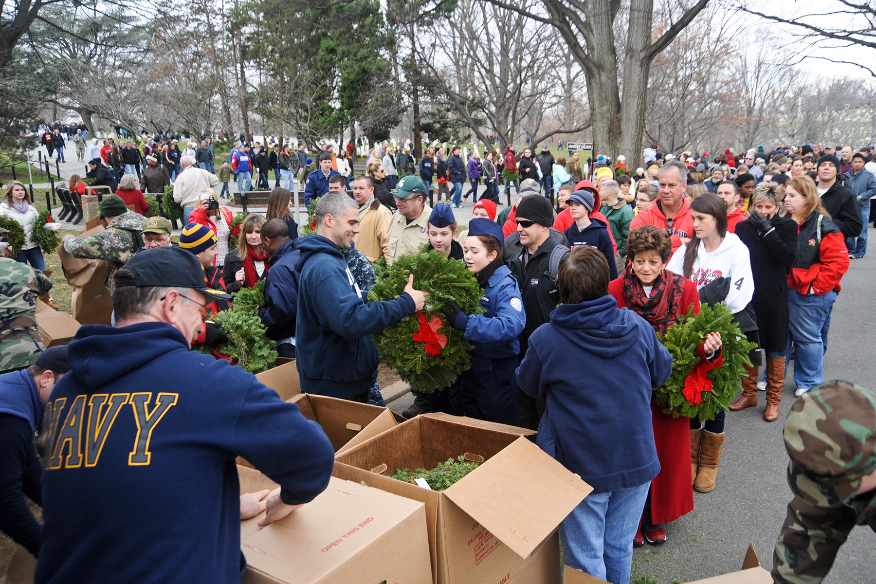 Wreaths Across America How one tribute started a movement Article