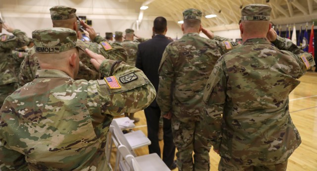 1st TSC Redeploys the Blue Team