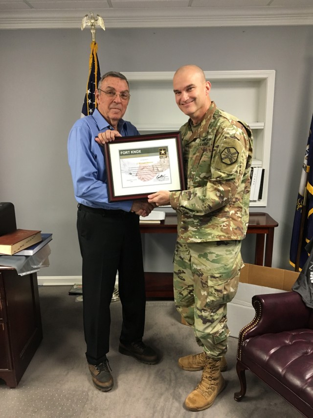 Three outgoing mayors honored for support to Fort Knox community