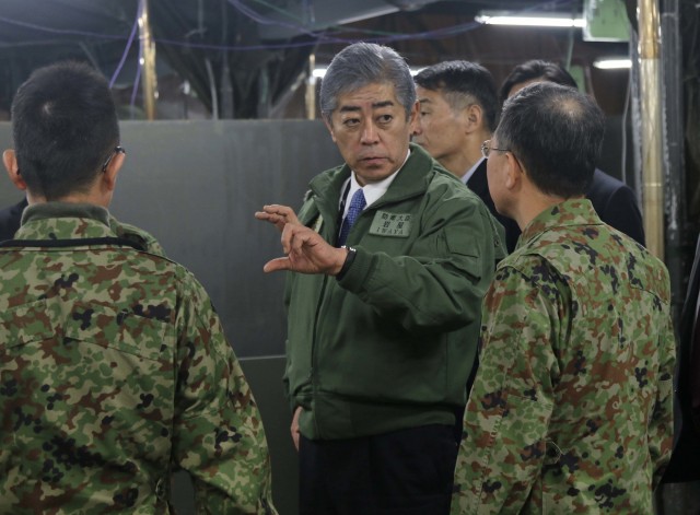 Japan Minister of Defense visits Yama Sakura 75