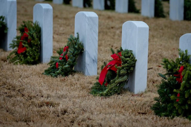 Fort Benning holds its first Wreaths Across America Day ceremony to honor veterans