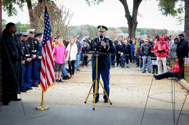 Fort Benning holds its first Wreaths Across America Day ceremony to honor veterans