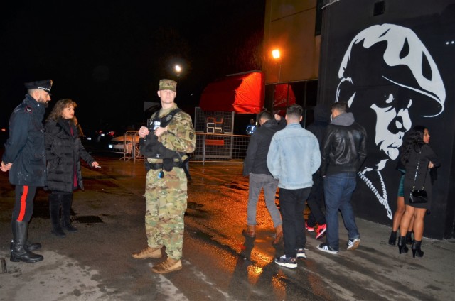 AMERICAN AND ITALIAN JOINT PATROLS ENHANCE PREVENTION IN VICENZA