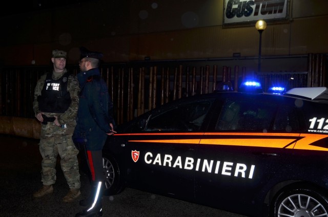 AMERICAN AND ITALIAN JOINT PATROLS ENHANCE PREVENTION IN VICENZA