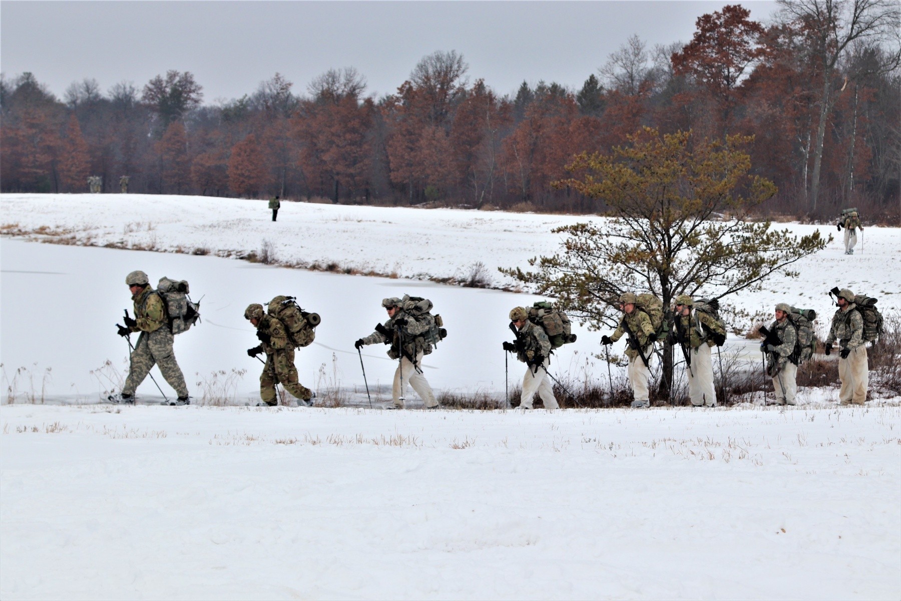 Photo Essay: CWOC students complete cold-weather ruck march during ...