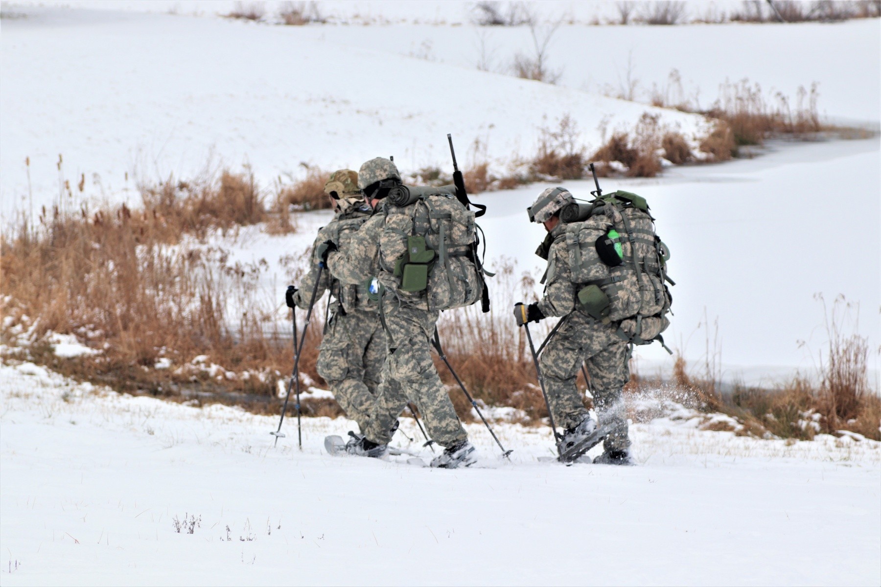 Photo Essay: CWOC students complete cold-weather ruck march during ...