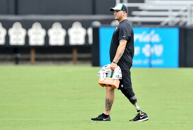 Wounded Army veteran finds new purpose with NFL team