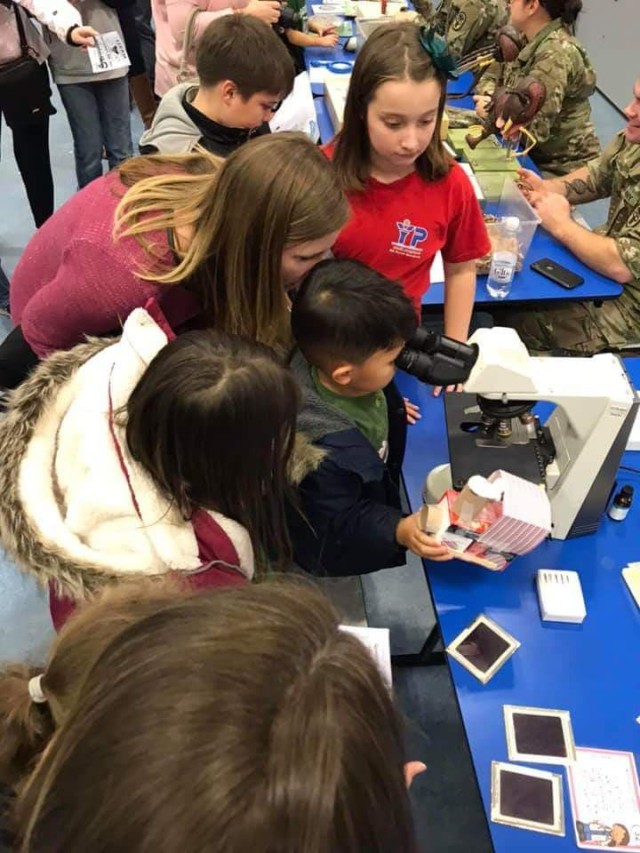 Public Health Command Europe supports STEAM Literacy night at Ramstein Intermediate School