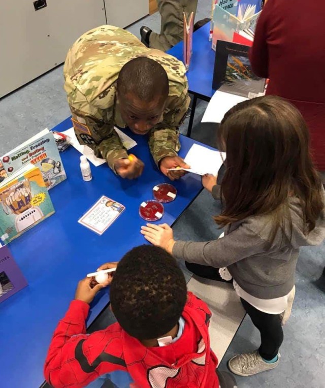 Public Health Command Europe supports STEAM Literacy night at Ramstein Intermediate School