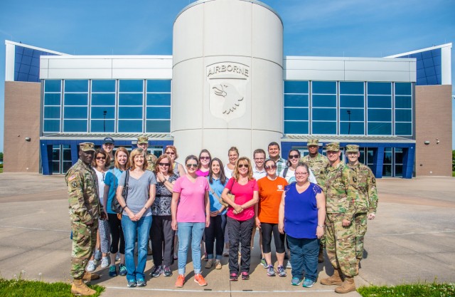 United States Attorney for the Middle District of Tennessee Staff Office visits Fort Campbell