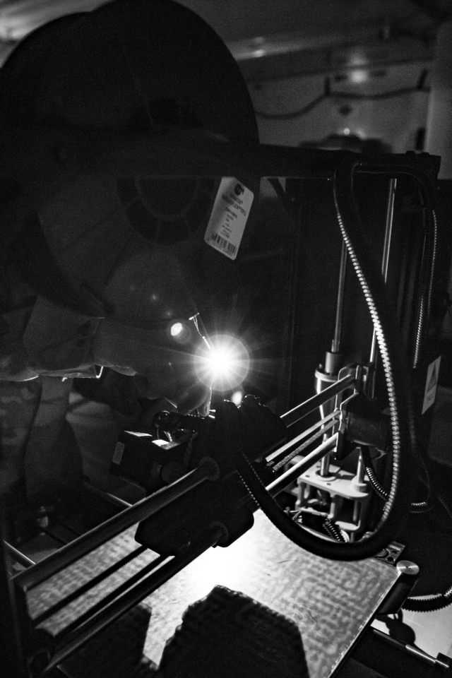 2nd Sustainment Brigade Hosts Army's first 3D Printer