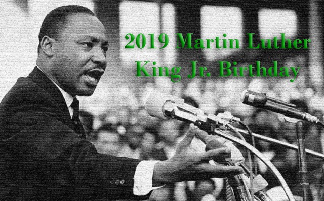 Martin Luther King Jr. Birthday observance scheduled for Jan. 11