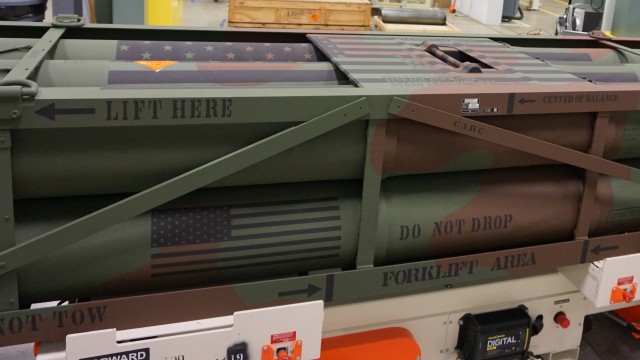 Letterkenny Munitions Center recently produced the 500th LCRRPR pod at LEMC.  