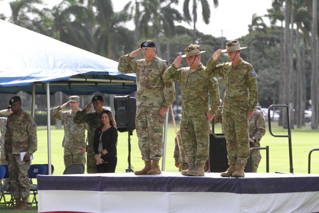 USARPAC holds ceremony honoring Australian Generals