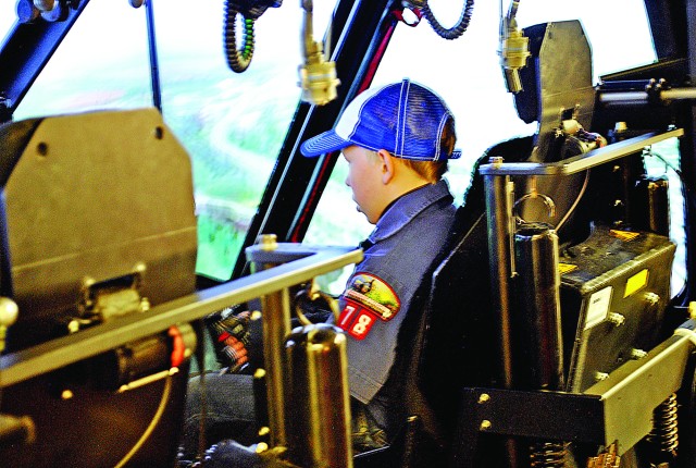 Boy Scouts visit Fort Riley