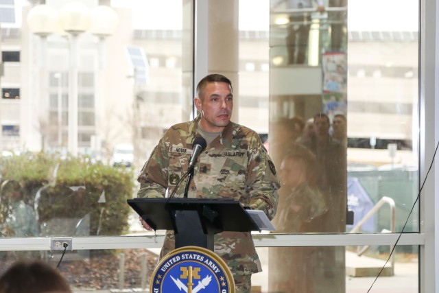 INSCOM welcomes new First Sergeant