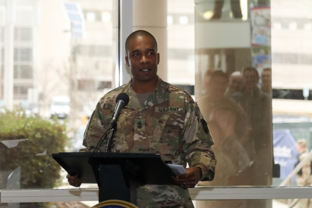 INSCOM welcomes new First Sergeant